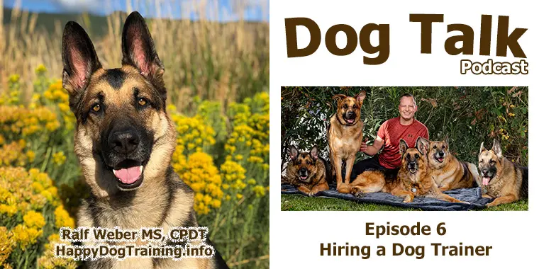 Podcast - Hiring a Dog Trainer
