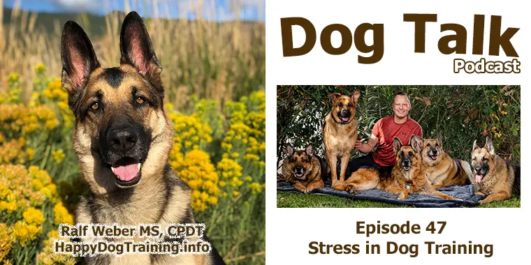 Podcast - Stress in Dog Training