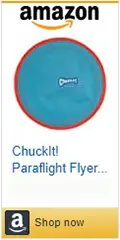  ChuckIt Paraflight Dog Frisbee