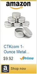 One Ounce Metal Tins